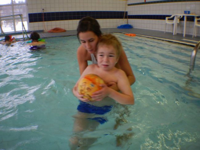 Plavání v lázních Klimkovice