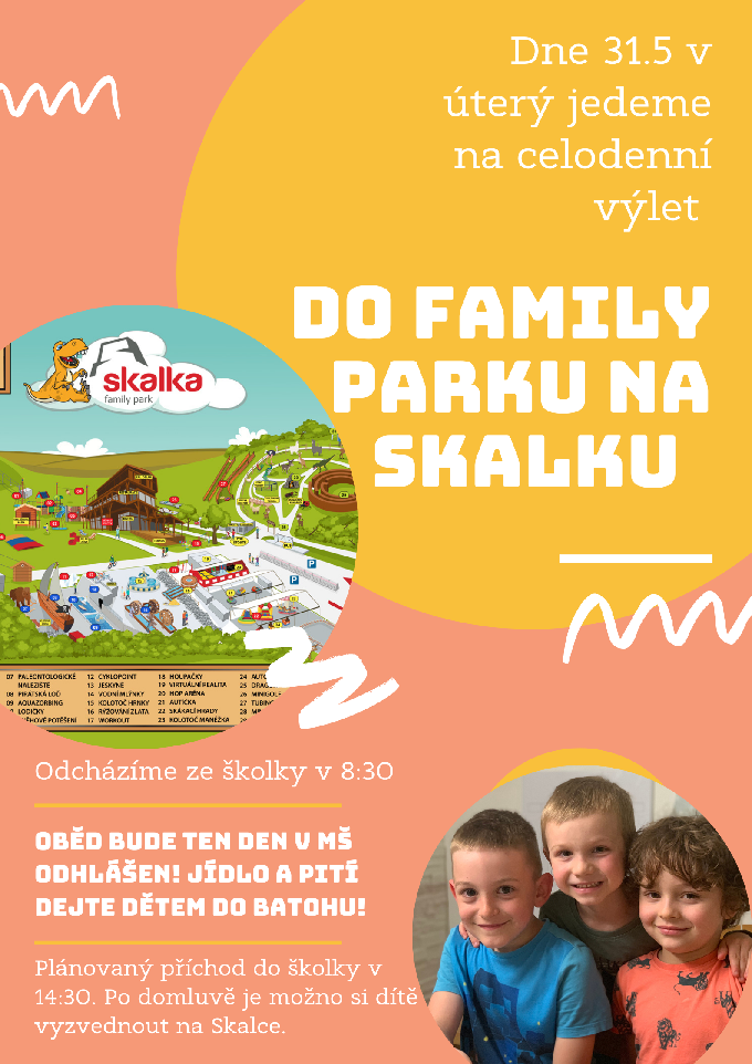 Výlet na Skalku – oranžoví