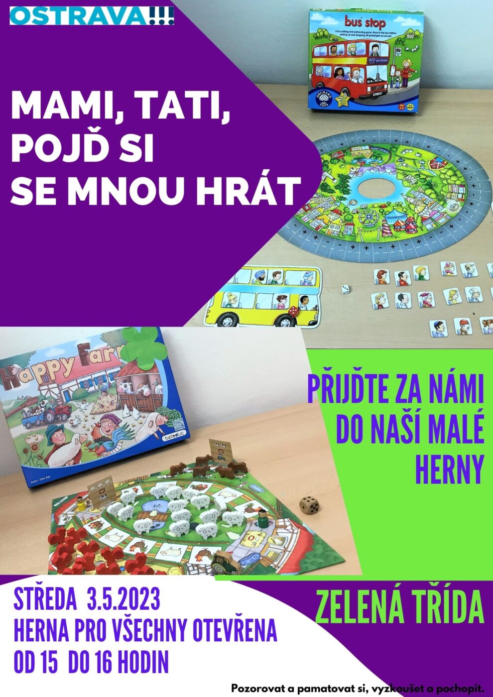 Odpolední herna pro děti, sourozence a rodiče