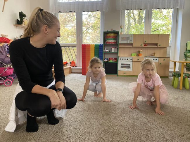 Přípravy na vystoupení