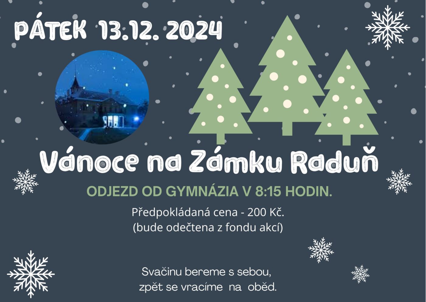 Děti speciálních tříd pojedou čerpat vánoční atmosféru.